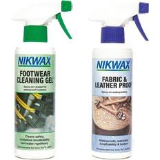 Nikwax Footwear Cleaning Gel/Fabric & Leather Proof Spray 2