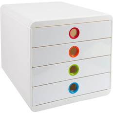 Exacompta Pop-Box Drawer Cabinet with 4 Drawers