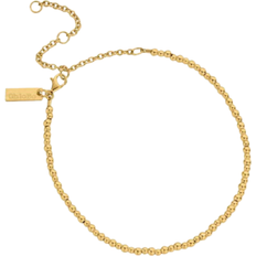 Gold Plated Anklets ChloBo Mini Cute Anklet - Gold