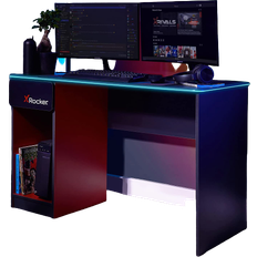 Gaming Accessories X Rocker Carbon-Tek Gaming Desk - Grey, 1235x535x755mm