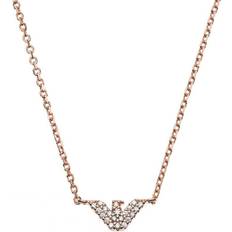 Emporio Armani EG3477221 Necklace - Rose Gold/Transparent