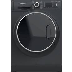 Black hotpoint washing machine Hotpoint NLLCD1065DGDAWUKN