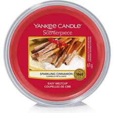 Plastic Scented Candles Yankee Candle Sparkling Cinnamon Scenterpiece Scented Candle 61g