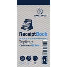 Challenge 140x70mm Triplicate Receipt Book Carbonless