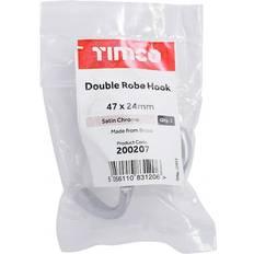 Timco Double Robe Hook Satin