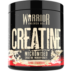Warrior Supplements Creatine Monohydrate Powder Savage Strawberry 300g