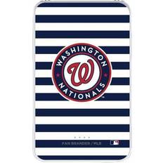 Fan Brander Washington Nationals Stripe Design 10000 mAh Portable Power Pack