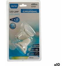 Grundig LED-lampe 6400 K Hvid 5 W GU10 400 lm (5 x 6 x 5 cm) (10 enheder)