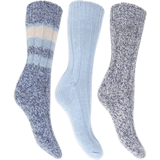 Women - Wool Socks Floso Women's Thermal Thick Chunky Blended Socks 3-pack