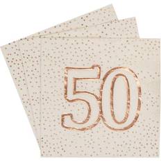 Neviti Paper Napkins Birthday Age 50 16-pack