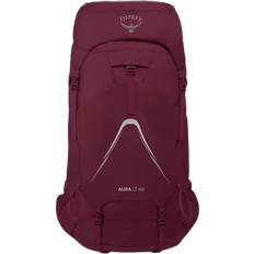 Red Hiking Backpacks Osprey Aura AG LT 65L - Antidote Purple