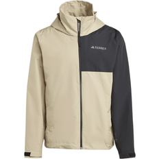 Beige Rain Jackets & Rain Coats Adidas Terrex Multi 2-Layer Rain Jacket Men - Savanna