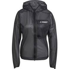 Adidas Slim Rain Jackets & Rain Coats Adidas Terrex Agravic 2.5 Layer Rain Jacket Women - Black