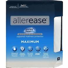 Allerease Maximum Bedbug & Allergy Protection Mattress Cover White (190.5x137.16cm)