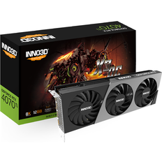 GeForce RTX 4070 Ti Graphics Cards Inno3D GeForce RTX 4070 Ti X3 OC HDMI 3xDP 12GB