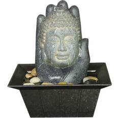 Watsons on the Web Buddha And Hand Figurine 23cm