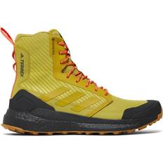 Adidas 7 - Unisex Hiking Shoes adidas Terrex Free Hiker XPL GTX - Pulse Olive/Impact Orange/Core Black