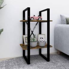 vidaXL 2-Tier Cabinet Book Shelf