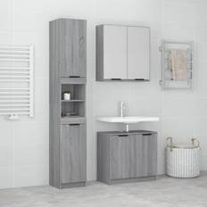 vidaXL Grey sonoma Bathroom