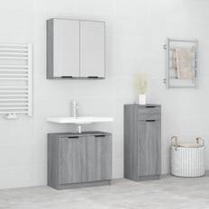 vidaXL Grey sonoma Bathroom