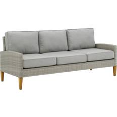 Crosley Capella Wicker Sofa Outdoor Lounge Set