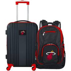 Soft Suitcase Sets Mojo Black Miami Heat Luggage & Backpack