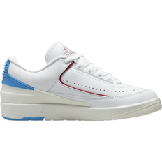 Nike Air Jordan 2 Shoes Nike Air Jordan 2 Retro Low W - White/Dark Powder Blue/Sail/Gym Red