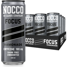 Sugar Free Sports & Energy Drinks Nocco Focus Ramonade 330ml 12 pcs