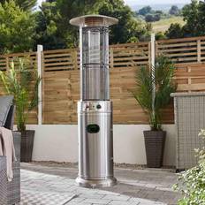 Blue Patio Heater Pacific Lifestyle Cylinder Patio