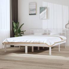 vidaXL Solid Wood Pine Bed Frame