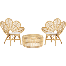 Beliani Rattan Bistro Set