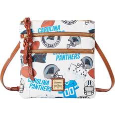 Dooney & Bourke Women's Carolina Panthers Triple-Zip Crossbody Bag