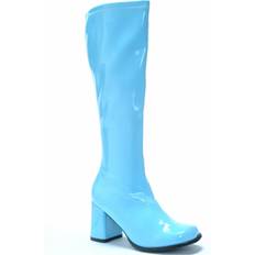 Pink - Women High Boots Ellie Shoes Adult Blue Gogo Boots Blue