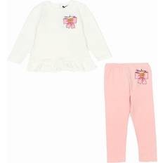 Moschino Baby's Teddy Bear T-shirt & Leggings - white