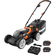 Worx Foldable handle Battery Powered Mowers Worx WG779 (2x4.0Ah) Battery Powered Mower