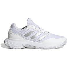 Adidas 41 ⅓ Racket Sport Shoes adidas Gamecourt 2.0 W - Cloud White/Silver Metallic