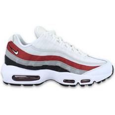 Nike Air Max 95 M - White/Black/Varsity Red/Particle Grey