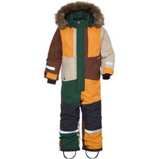Fake fur Outerwear Didriksons Kid's Björnen Coverall - Multicolour (504469-914)