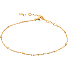 Monica Vinader Fine Beaded Chain Bracelet - Gold