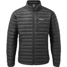 Grey - Men - Softshell Jacket - XL Outerwear Rab Men's Microlight Down Jacket
