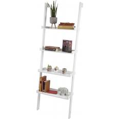 Oxford Wide Wooden 4 Tier Ladder Step Shelf