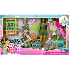 Barbie Holiday Fun Doll Bicycle & Accessories GXF32