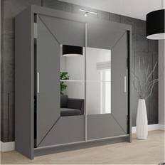 MN Furniture Nicole Double Wardrobe 180x216cm