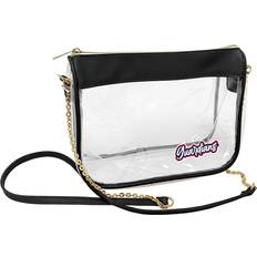 Logo Brands Cleveland Guardians Hype Stadium Crossbody Clear Bag