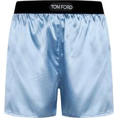 Tom Ford Stretch Satin Boxer Shorts - Pale Blue