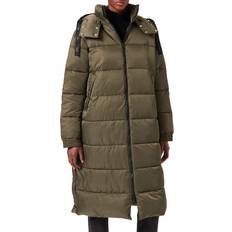 Hugo Boss Coats HUGO BOSS Favina1 Padded Jacket - Dark Beige