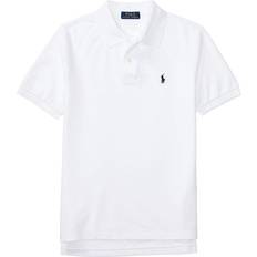 Ralph Lauren Big Boy's The Iconic Mesh Polo Shirt - White (323603252004-100)