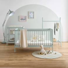 CuddleCo Nola 3 Piece Nursery Furniture Set Sage Green