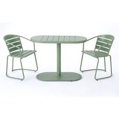 Contemporary Home Living Noble Crackle Bistro Set