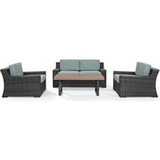 Crosley Beaufort Collection KO70096BR Outdoor Lounge Set